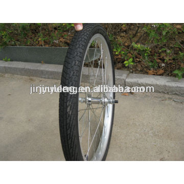 12/14 inches alloy Carbon steel pneumait rubber tire bicycle wheel